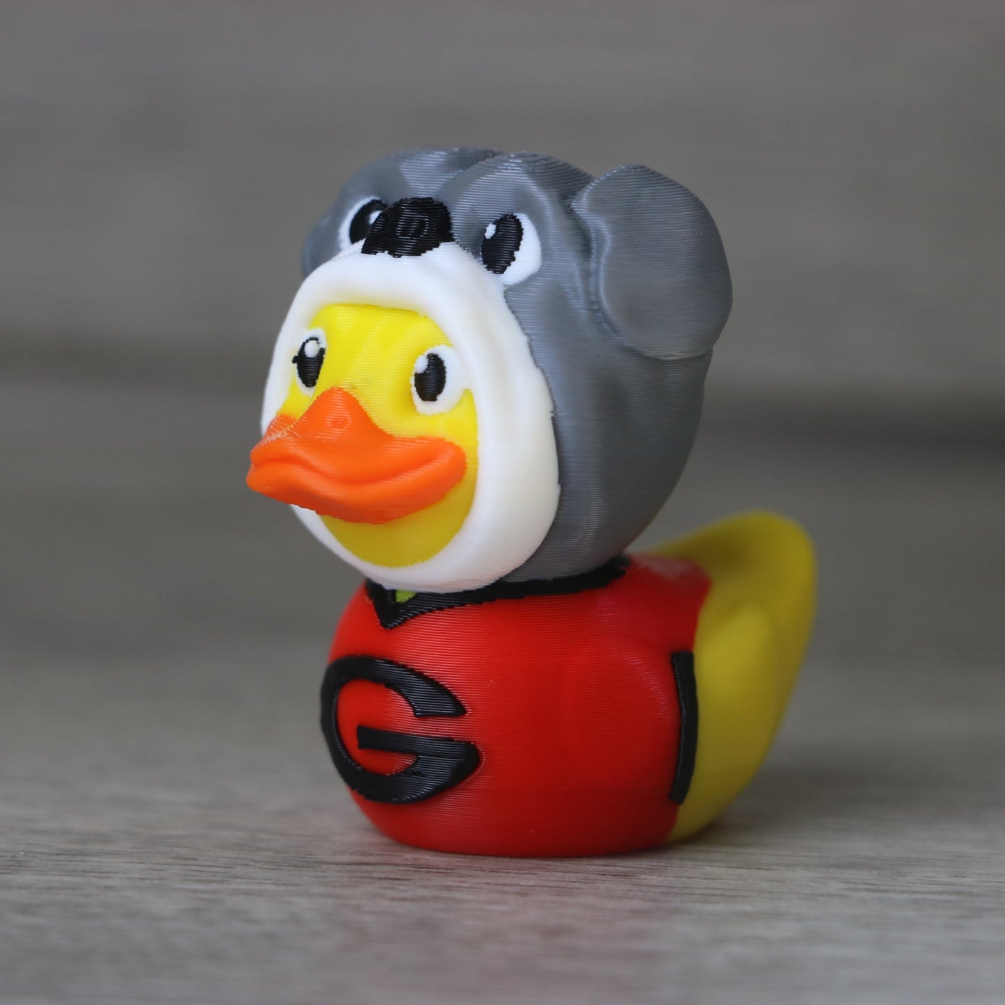 Georgia Bulldog Duck β UGA Graduation Gift, Dawgs Fan Collectible, Game Day Toy