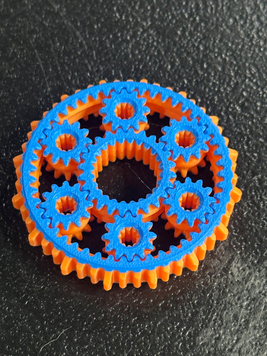 Fidget Spinner - 3D Printed Fun Desk Toy Gift For Stress, ADHD, Anxiety & Focus