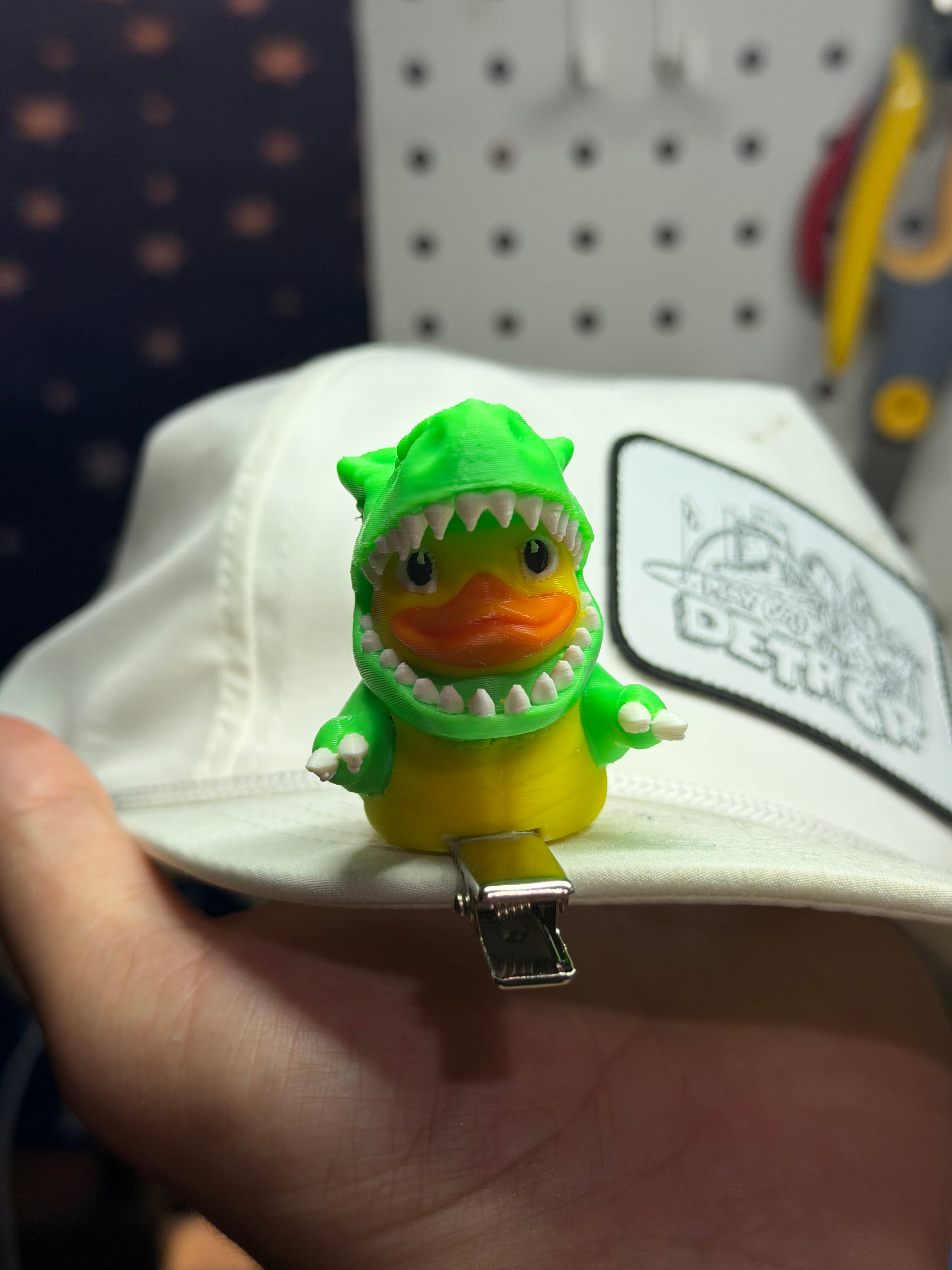 T-Rex Duck Hatclip