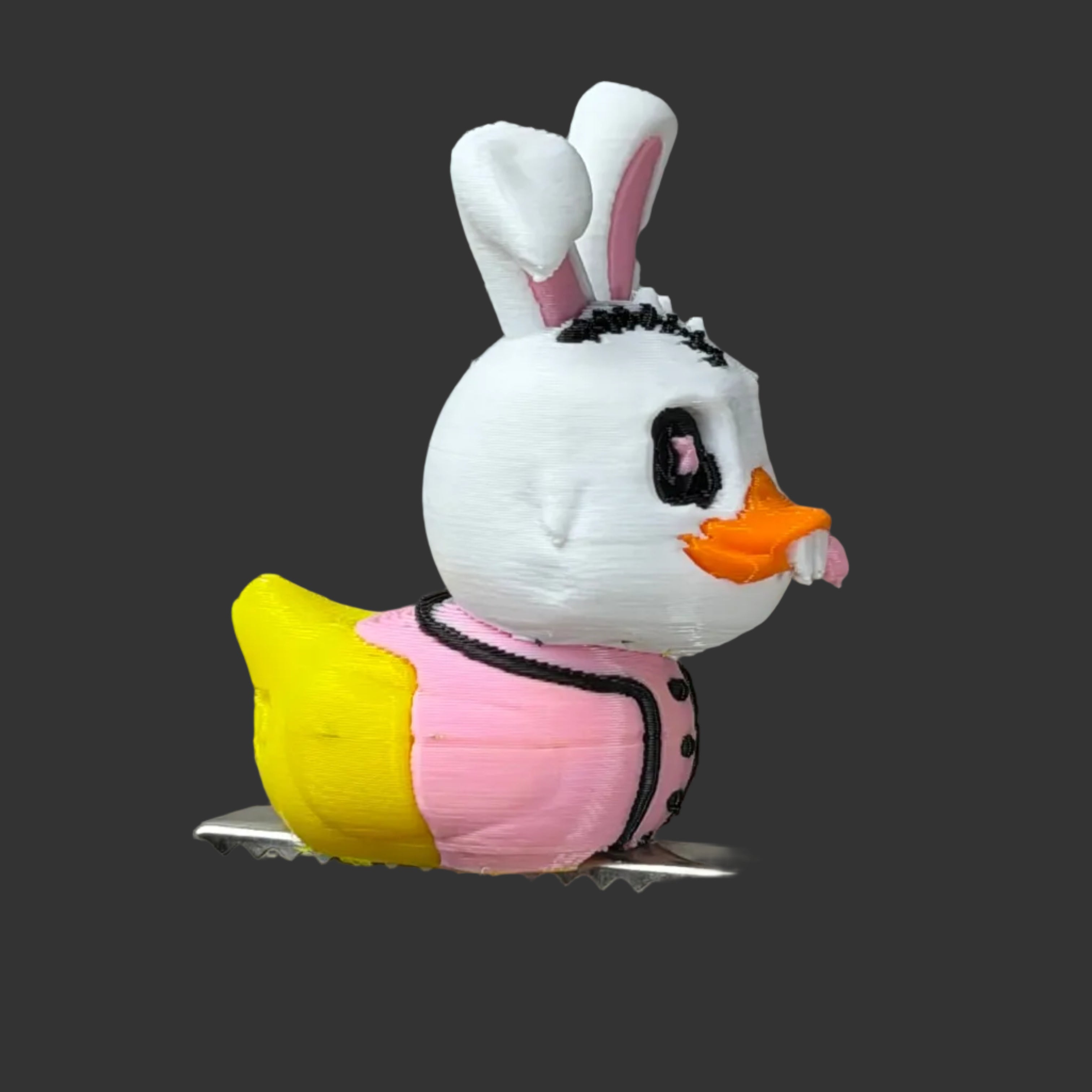 Mini Sippy Duck Hat Clip