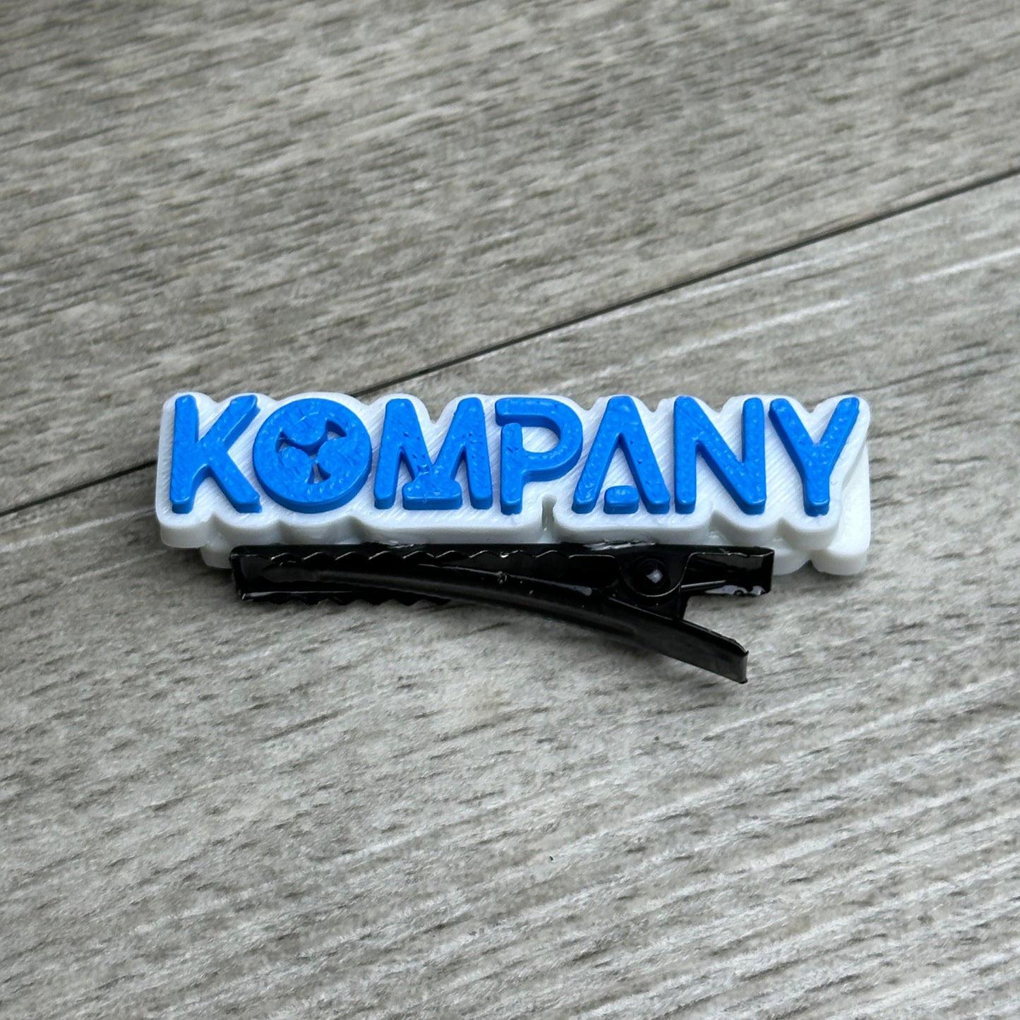 Kompany Hat Clip – Handmade Rave Gift for Bass Fans & Bucket Hat Collectors