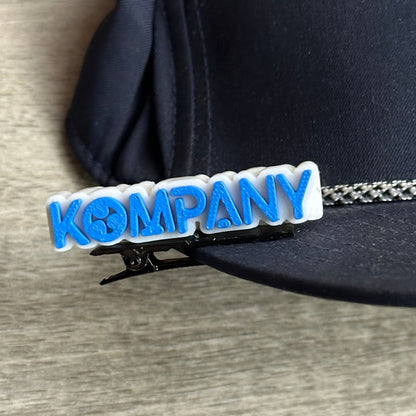 Kompany Hat Clip – Handmade Rave Gift for Bass Fans & Bucket Hat Collectors