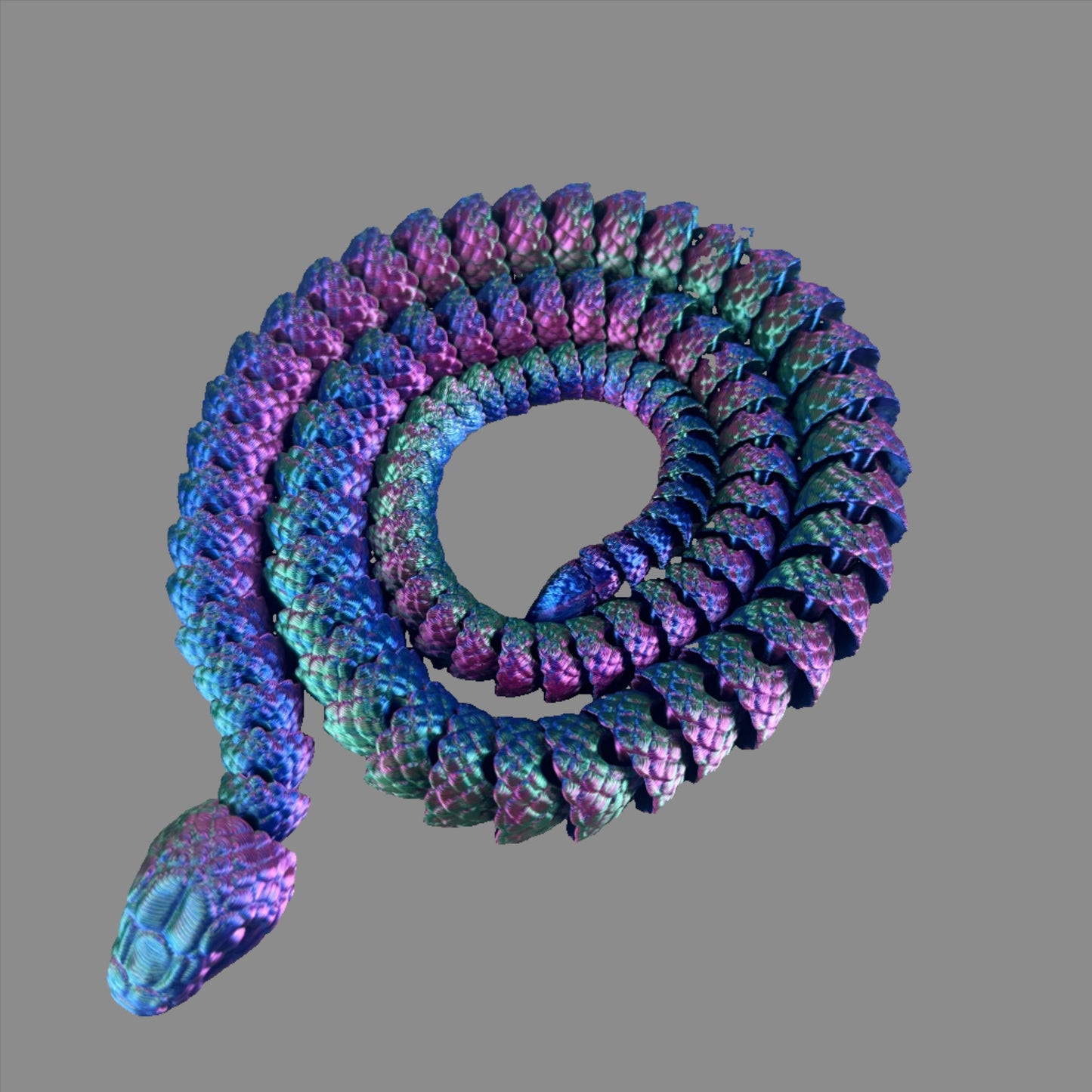 Articulated Snake Toy – Flexible Poseable Reptile Model, Fun Gift for Snake Lovers and Collectors