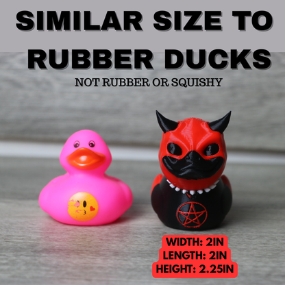 Devil Duck – Evil Jeep Duck Devil Horror Scary Halloween Satan Ducky
