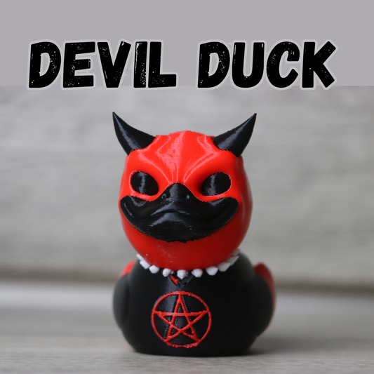 Devil Duck – Evil Jeep Duck Devil Horror Scary Halloween Satan Ducky