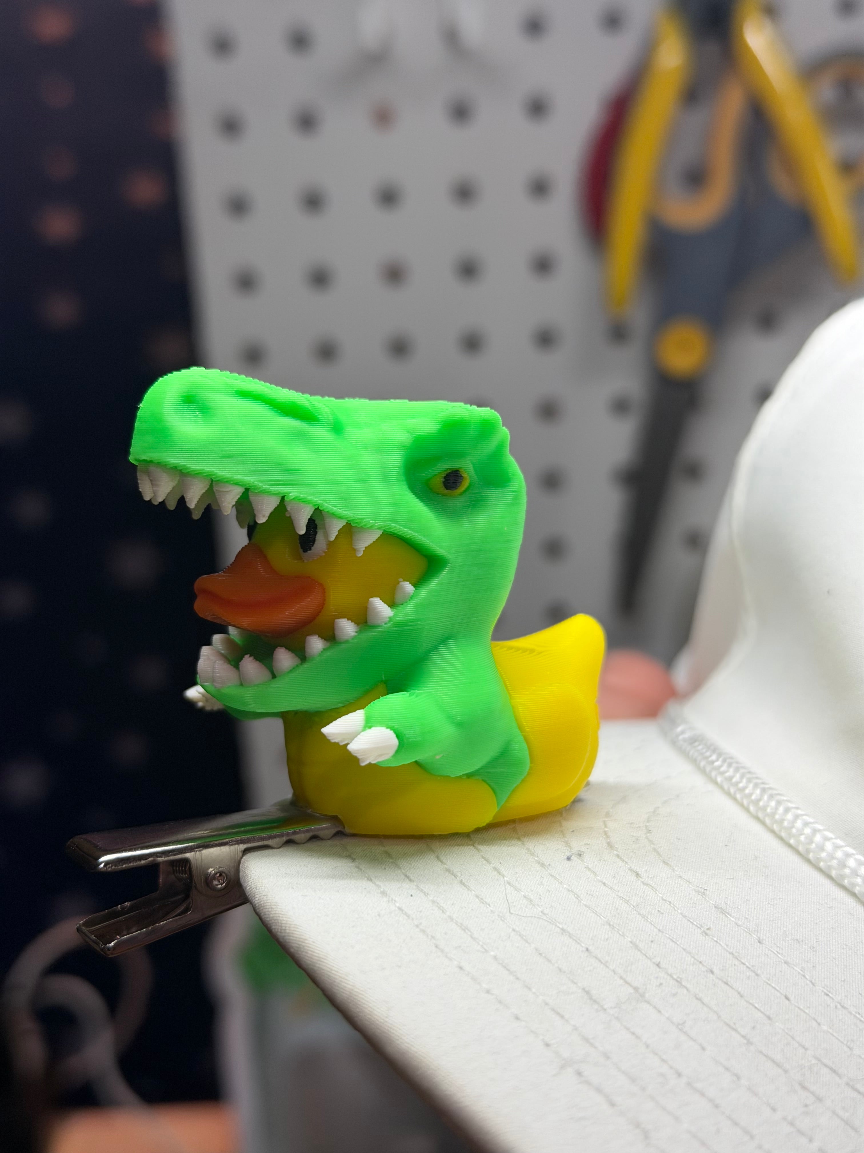 T-Rex Duck Hatclip
