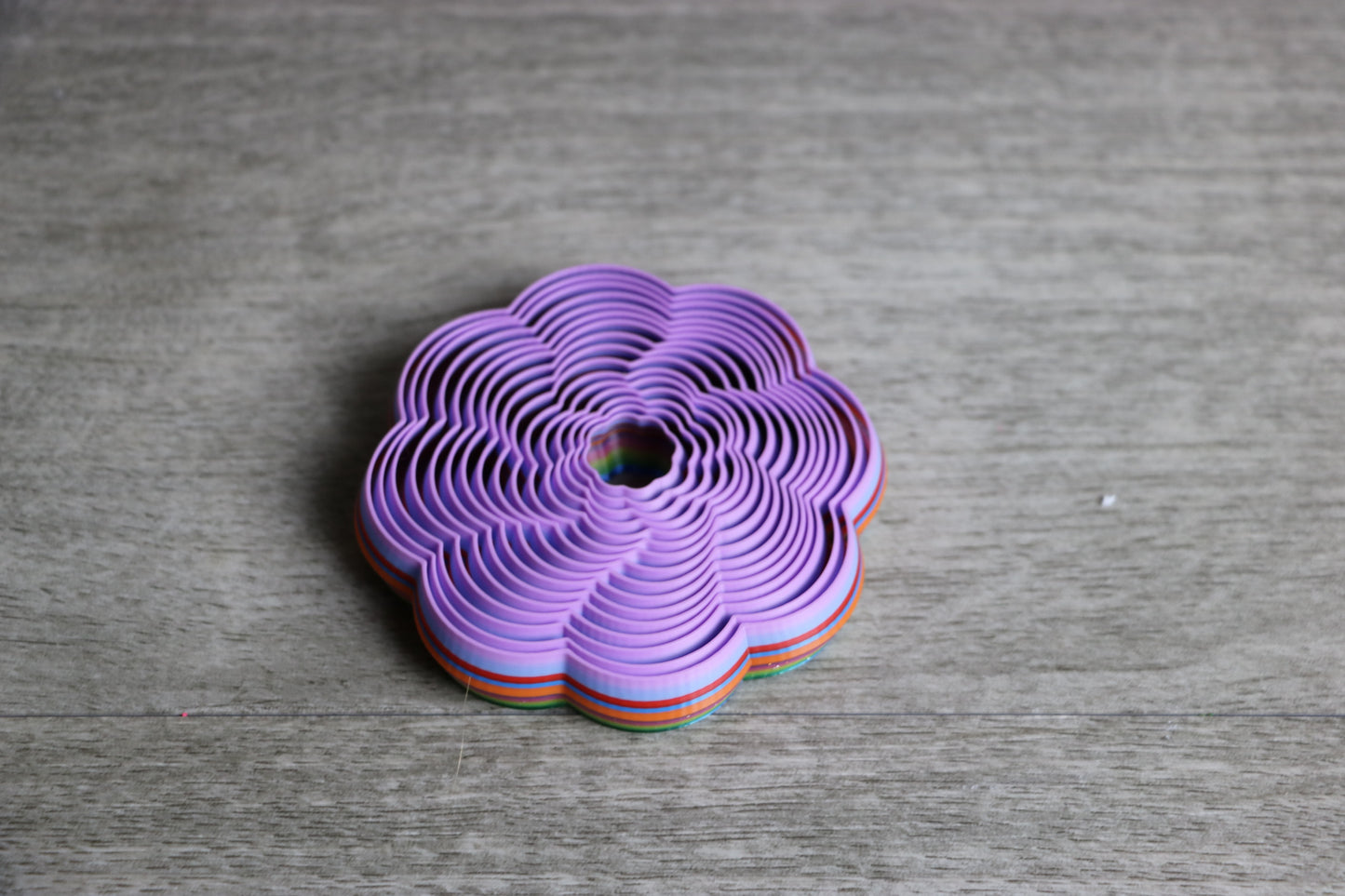 3D Printed Flower Fidget – Stress Relief & Sensory Toy for All Ages
