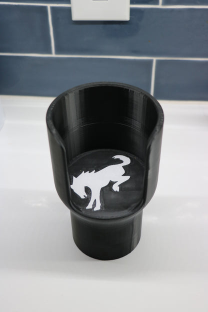 Bronco 3D printed water bottle cup holder fits Nalgene, Hydro Flask, perfect Jeep off-road gift accessory.