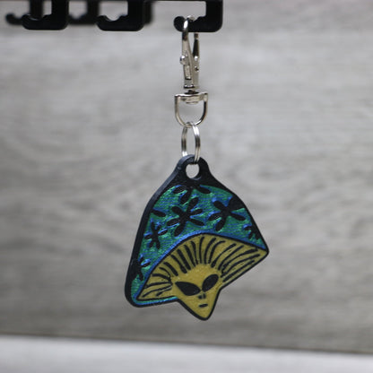 LSDream Alien Mushroom Keychain