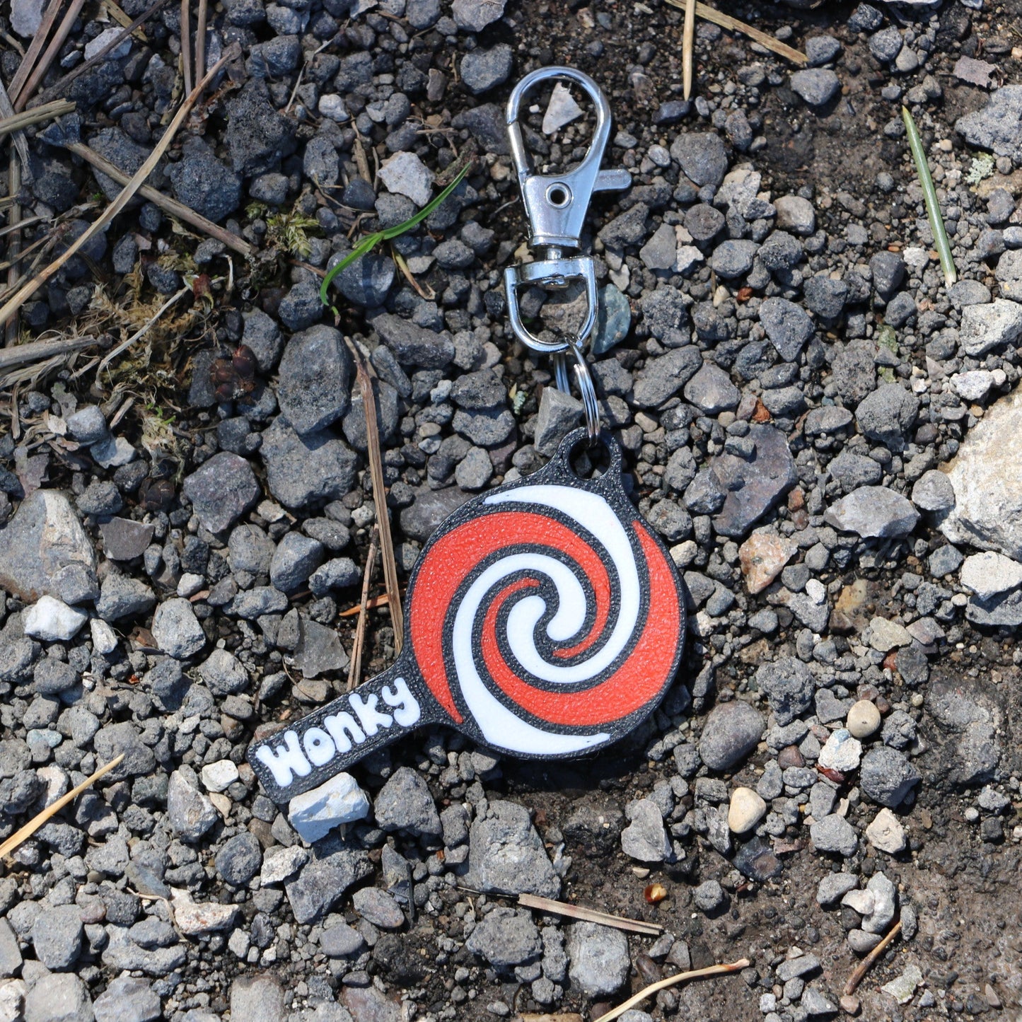 WonkyWilla Lollipop Keychain
