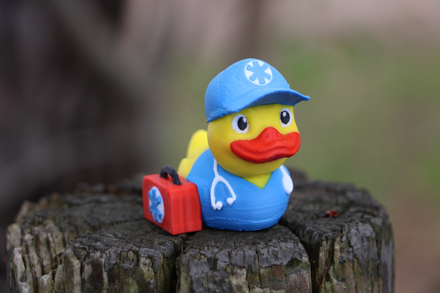 EMT Paramedic Medical Duck for Jeep Lovers - First Responder Gift, Jeep Dashboard Decor