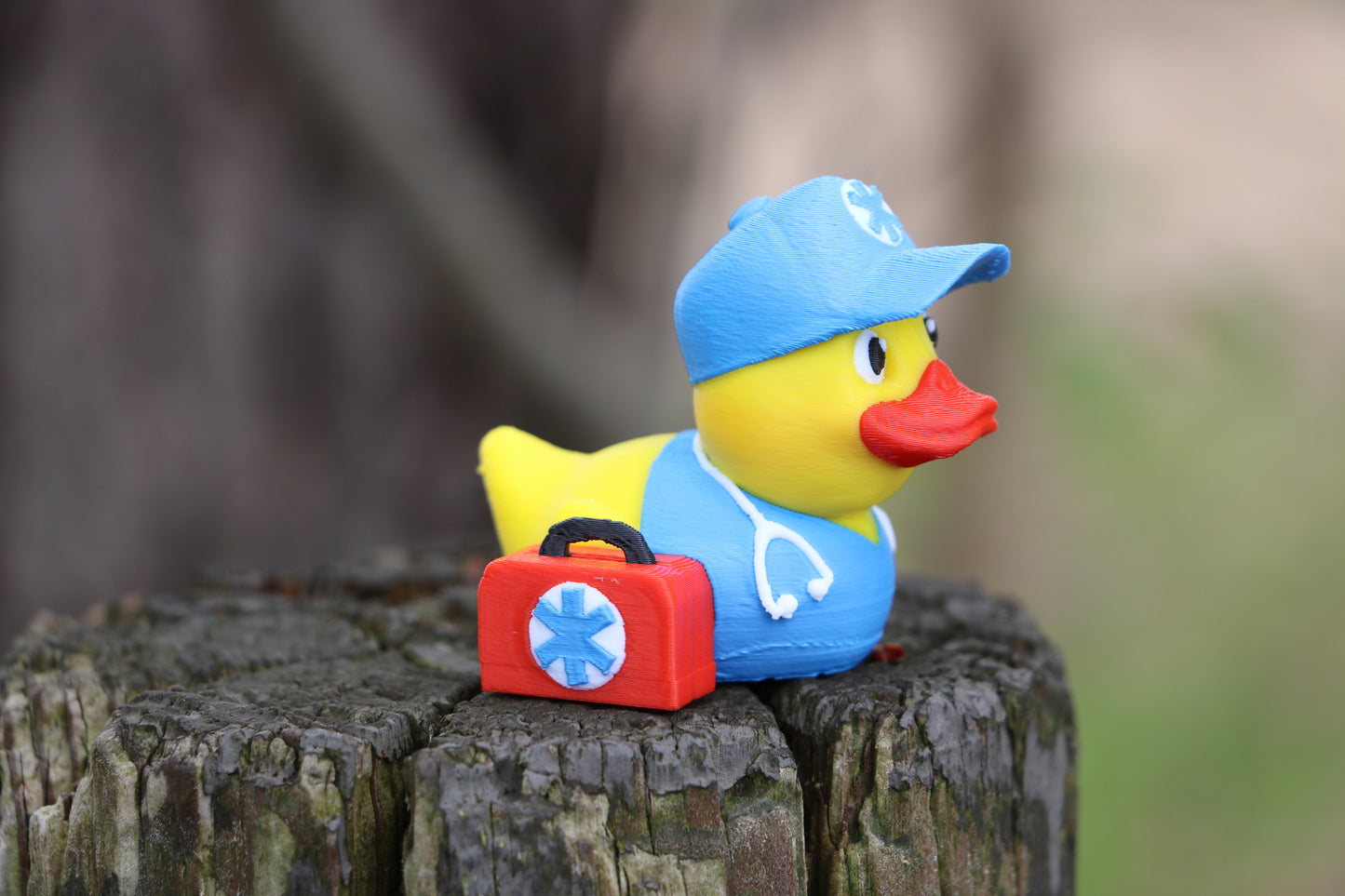 EMT Paramedic Medical Duck for Jeep Lovers - First Responder Gift, Jeep Dashboard Decor