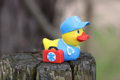 EMT Paramedic Medical Duck for Jeep Lovers - First Responder Gift, Jeep Dashboard Decor