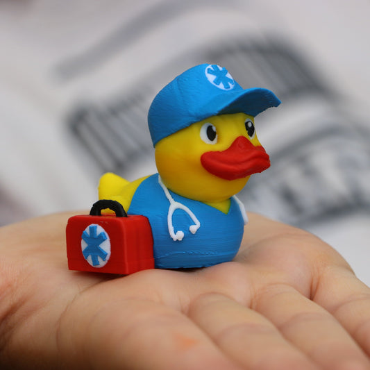 EMT Paramedic Medical Duck for Jeep Lovers - First Responder Gift, Jeep Dashboard Decor