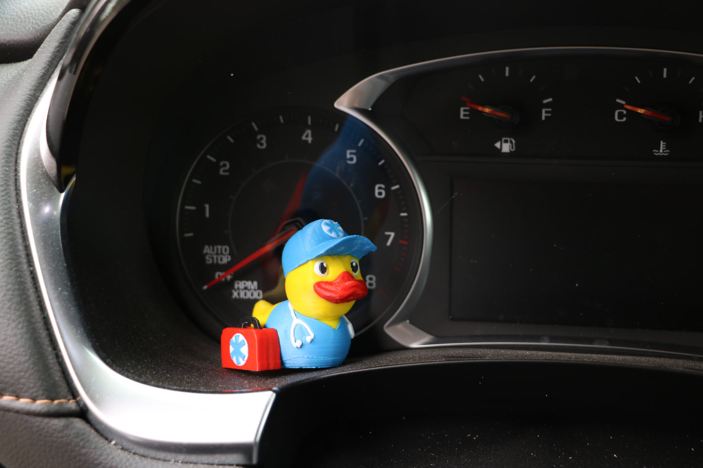 EMT Paramedic Medical Duck for Jeep Lovers - First Responder Gift, Jeep Dashboard Decor