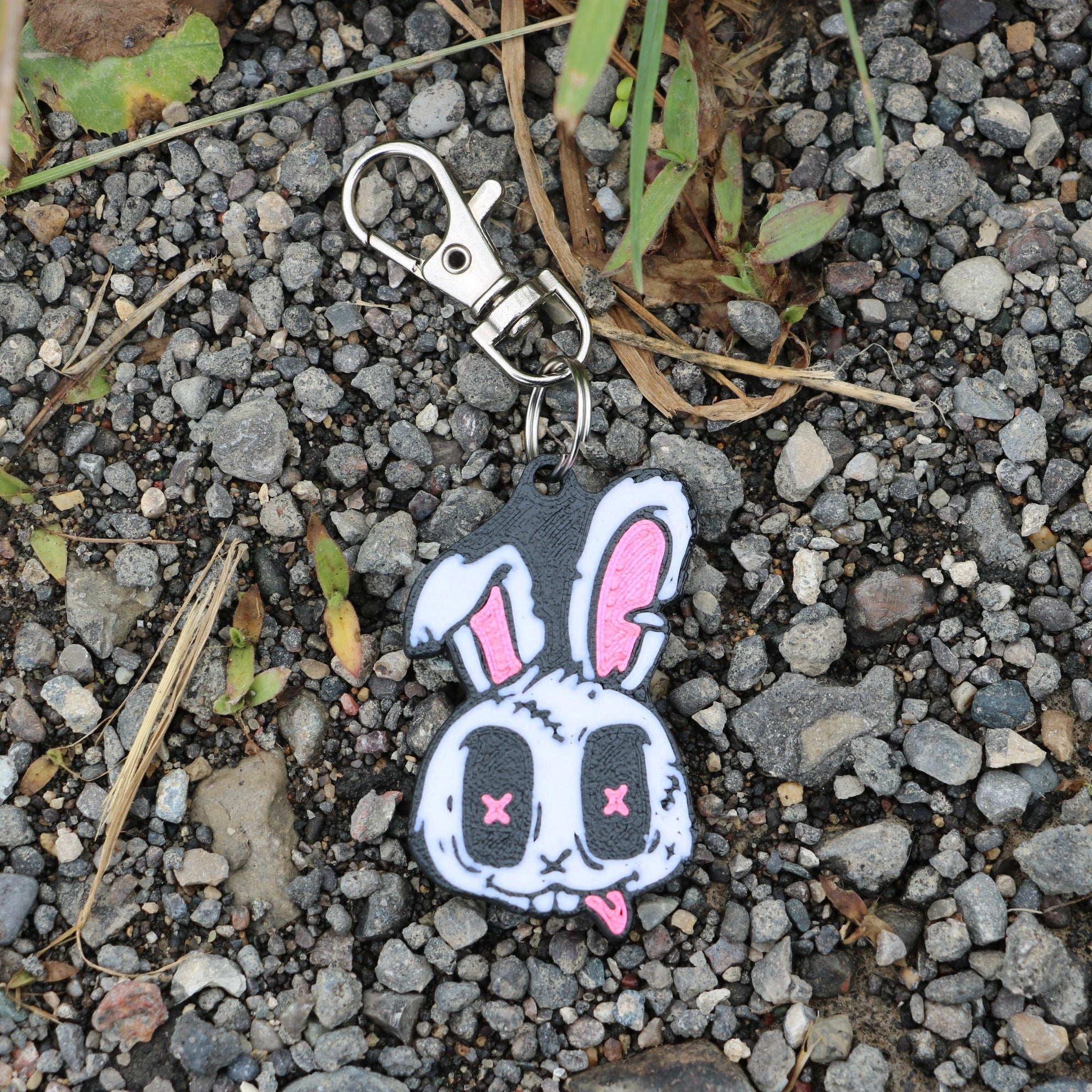 Sippy Bunny Keychain