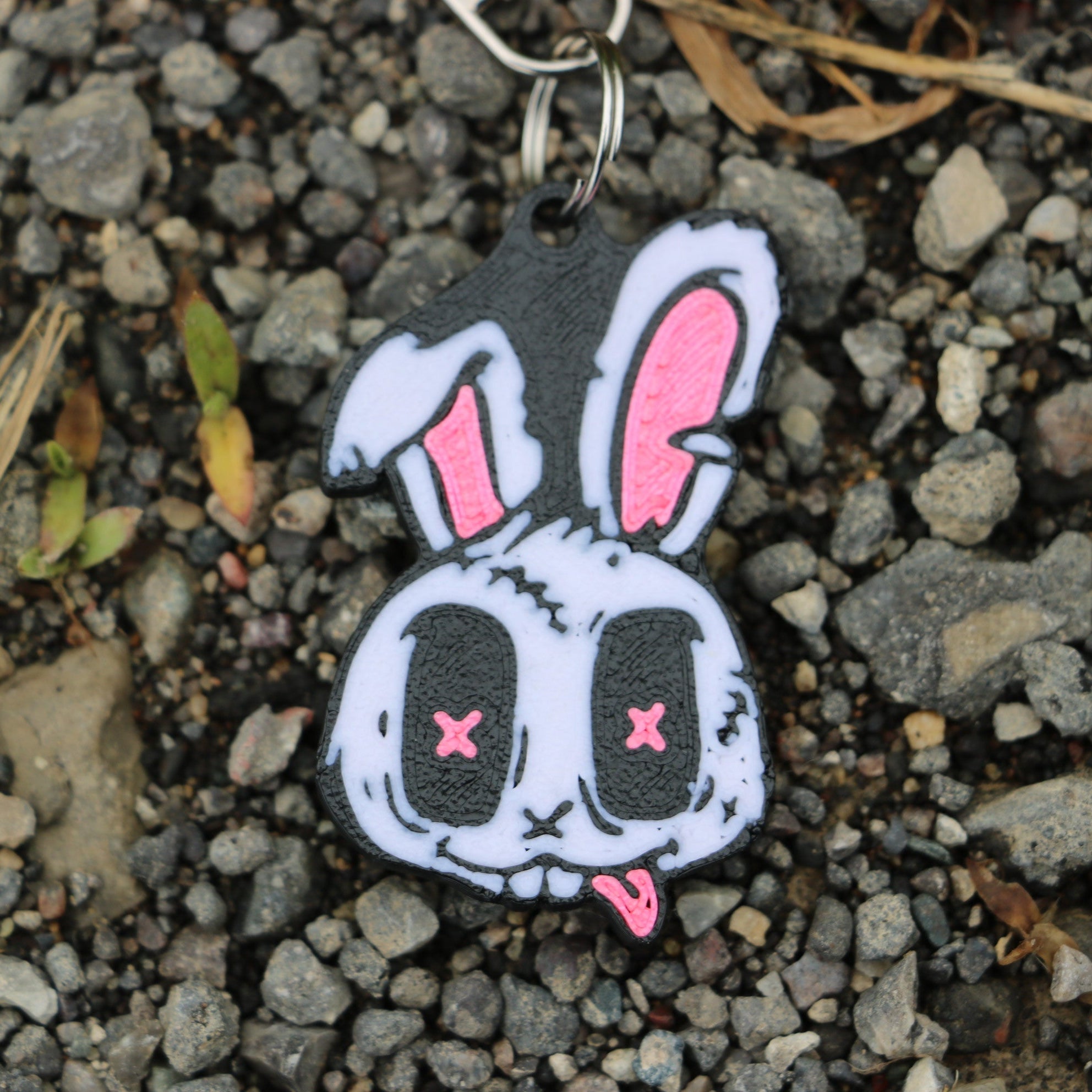 Sippy Bunny Keychain