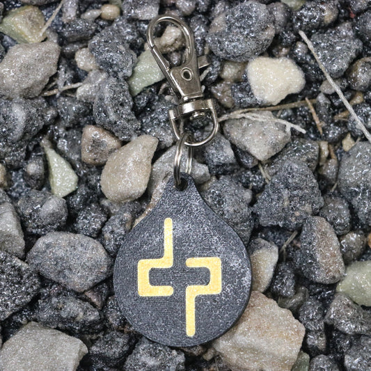 Deathpact Keychain – Dark EDM Gift, Festival Accessory, Rave Collectible