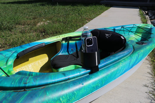Kayak Cup Holder - 4 Inch Cup Holder & Clip - Pelican Mustang 100x