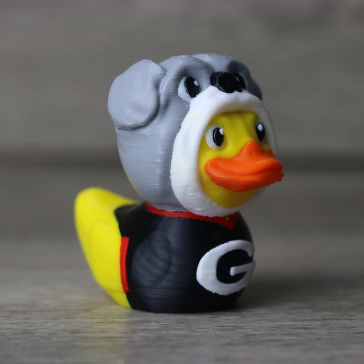 Georgia Bulldog Duck – UGA Graduation Gift, Dawgs Fan Collectible, Game Day Toy