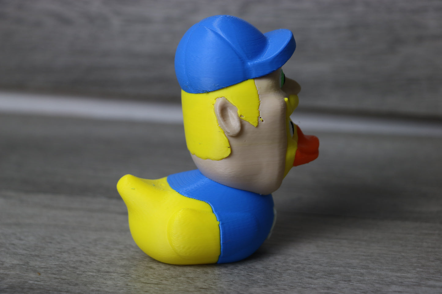 Milwaukee Bernie Duck Figurine - 3D Printed Wisconsin Sports Duck by ComiskasCustom