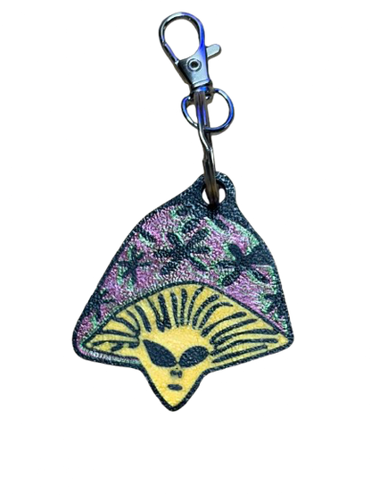 LSDream Alien Mushroom Keychain