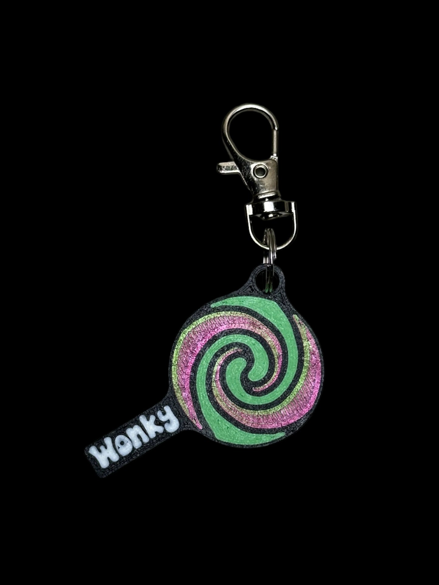 WonkyWilla Lollipop Keychain