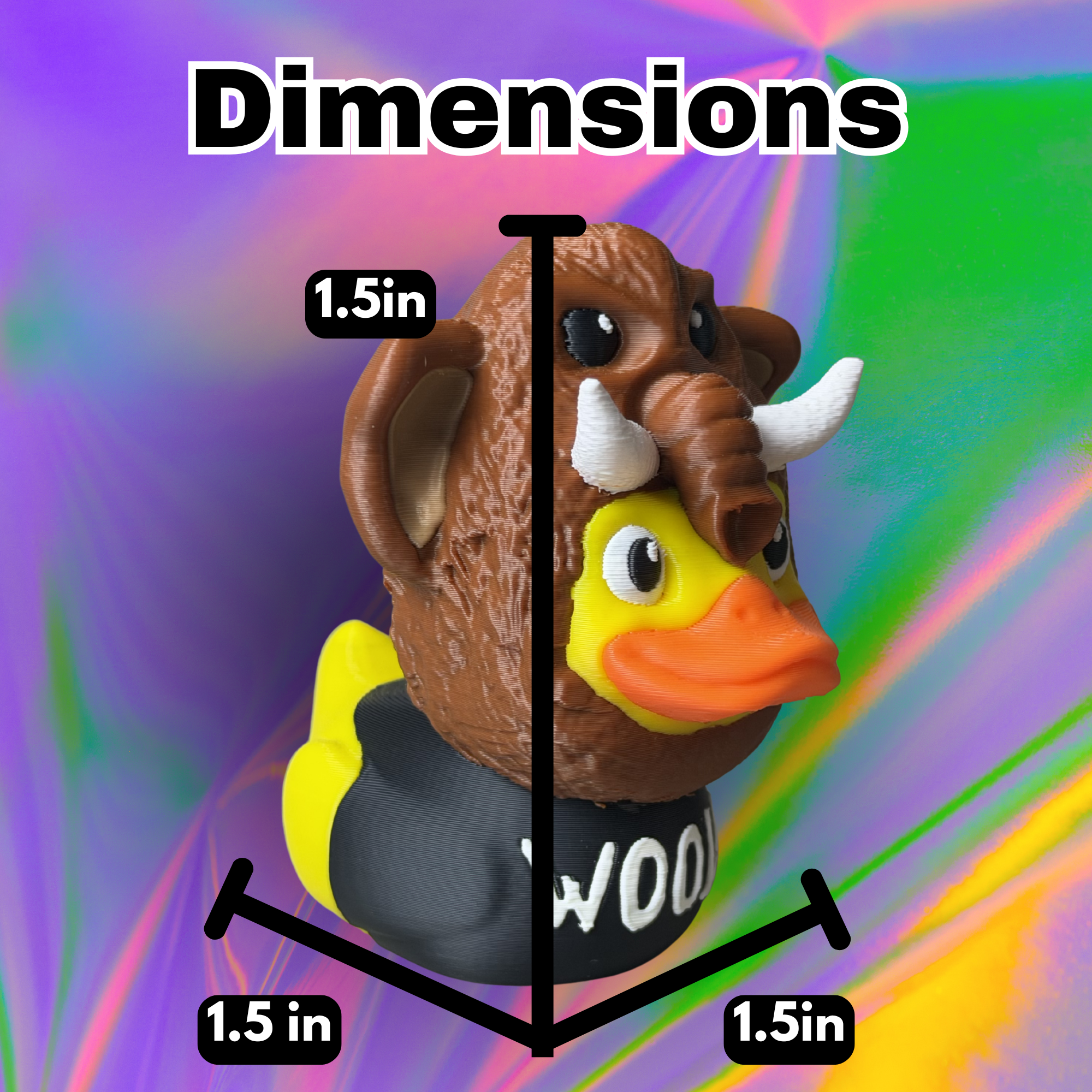 Mini Wooli Duck