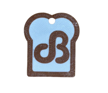 Daily Bread Keychain – Rave Accessory for Bassheads & Festival Fans